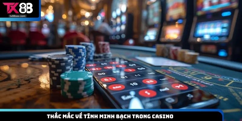 Thắc mắc về tính minh bạch trong casino