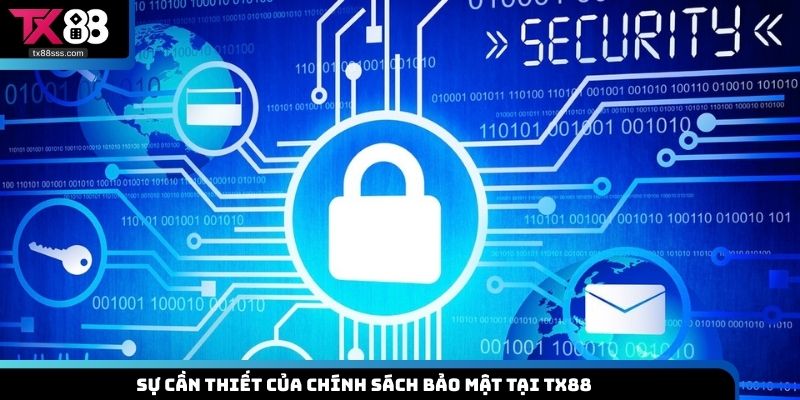 Sự cần thiết của chính sách bảo mật tại TX88