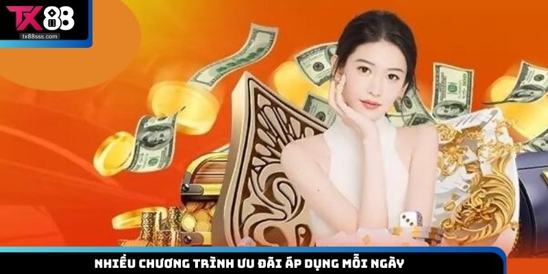 Nhiều chương trình ưu đãi áp dụng mỗi ngày